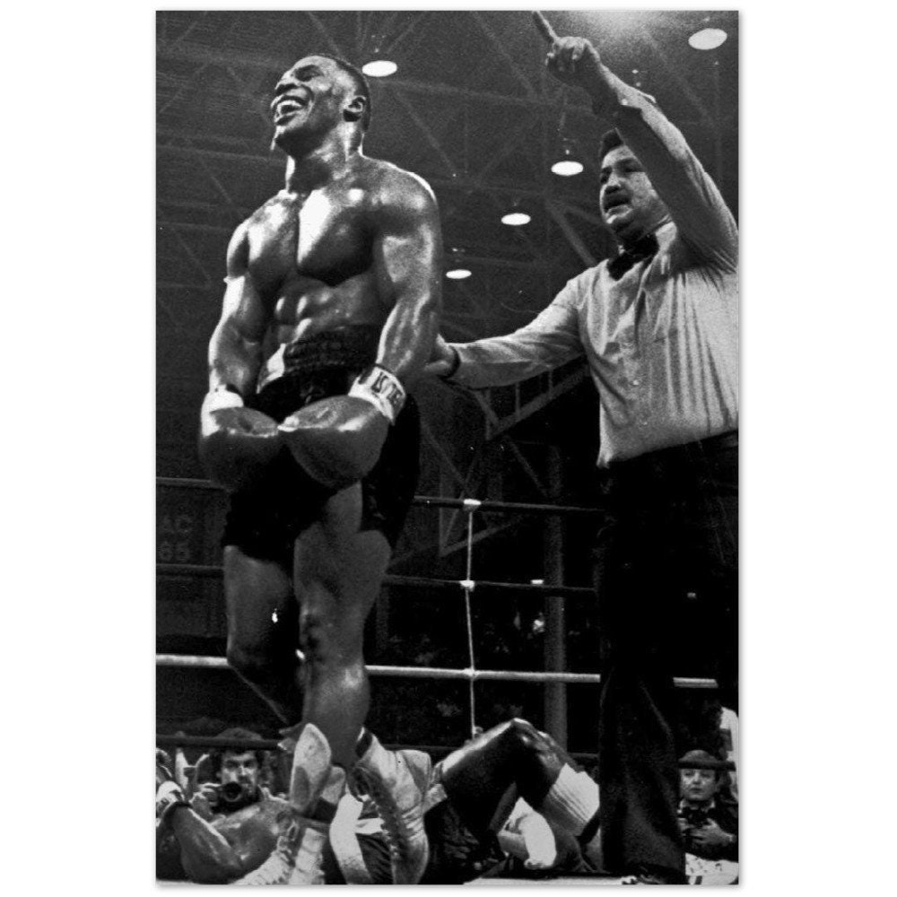 mike tyson black and white photo 0035