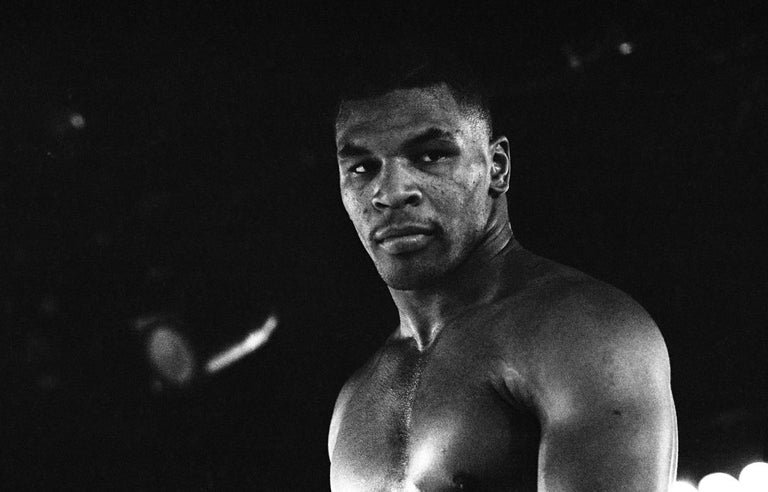 mike tyson black and white photo 0036