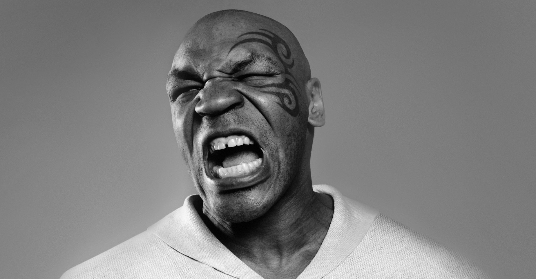 mike tyson black and white photo 0037