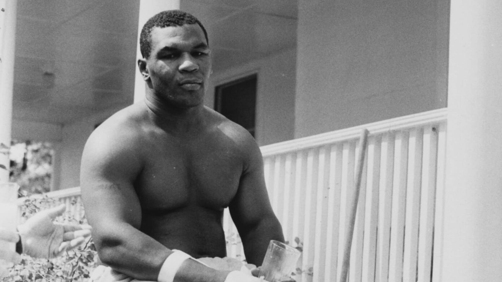 mike tyson black and white photo 0045