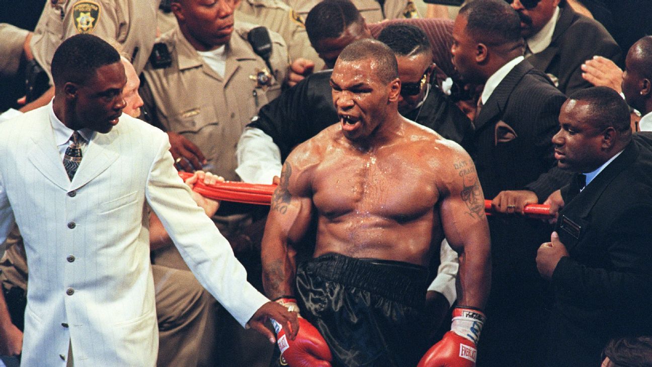 mike tyson bites holyfield ear video 0010
