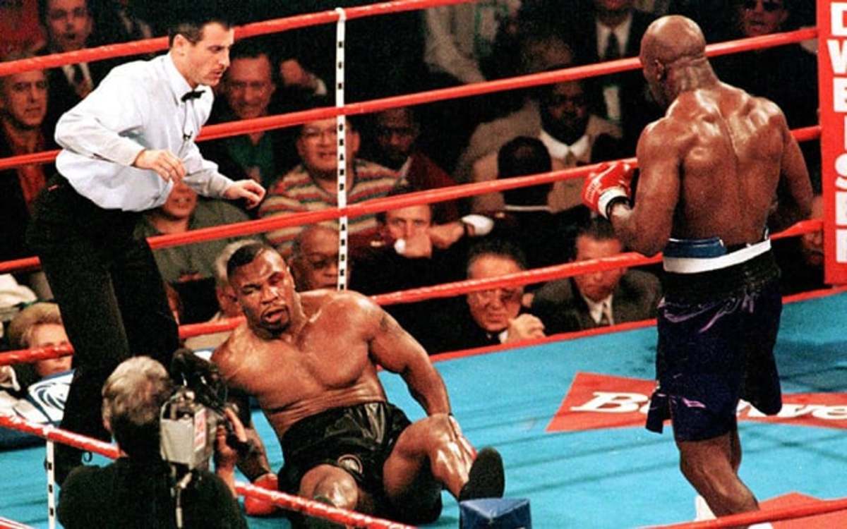 Mike Tyson fights against champions