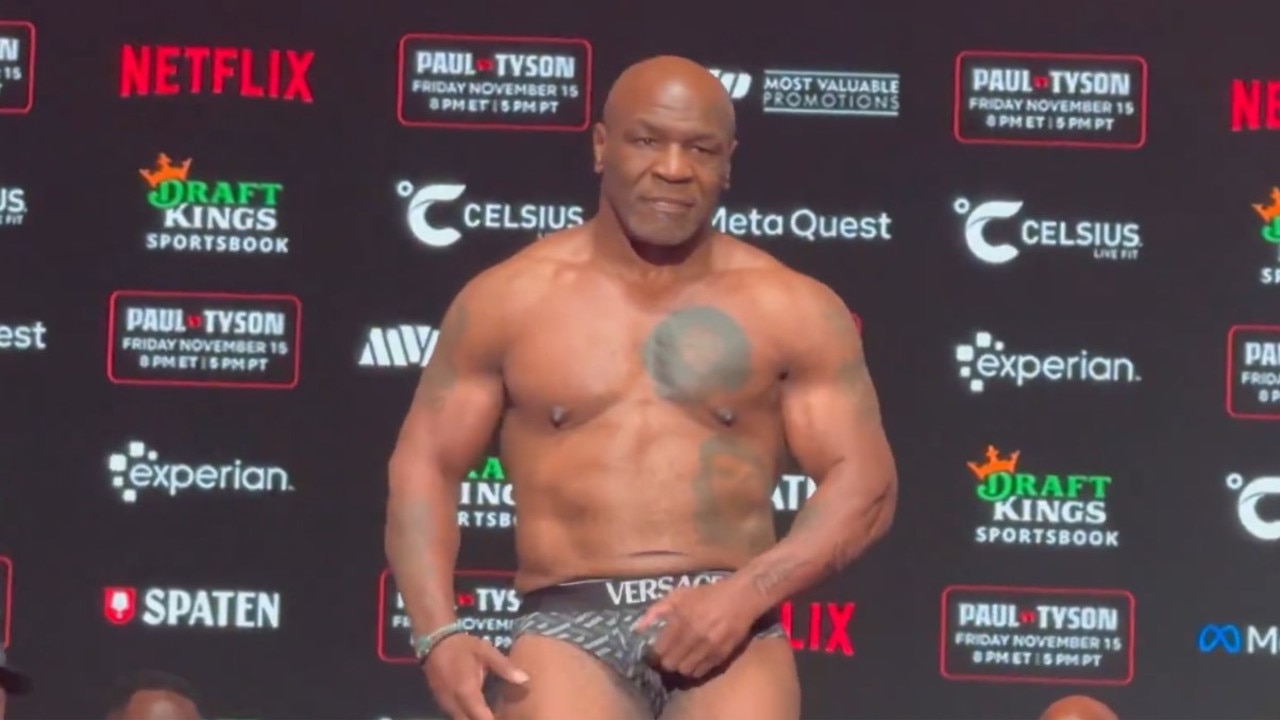 Mike Tyson weigh-in news.