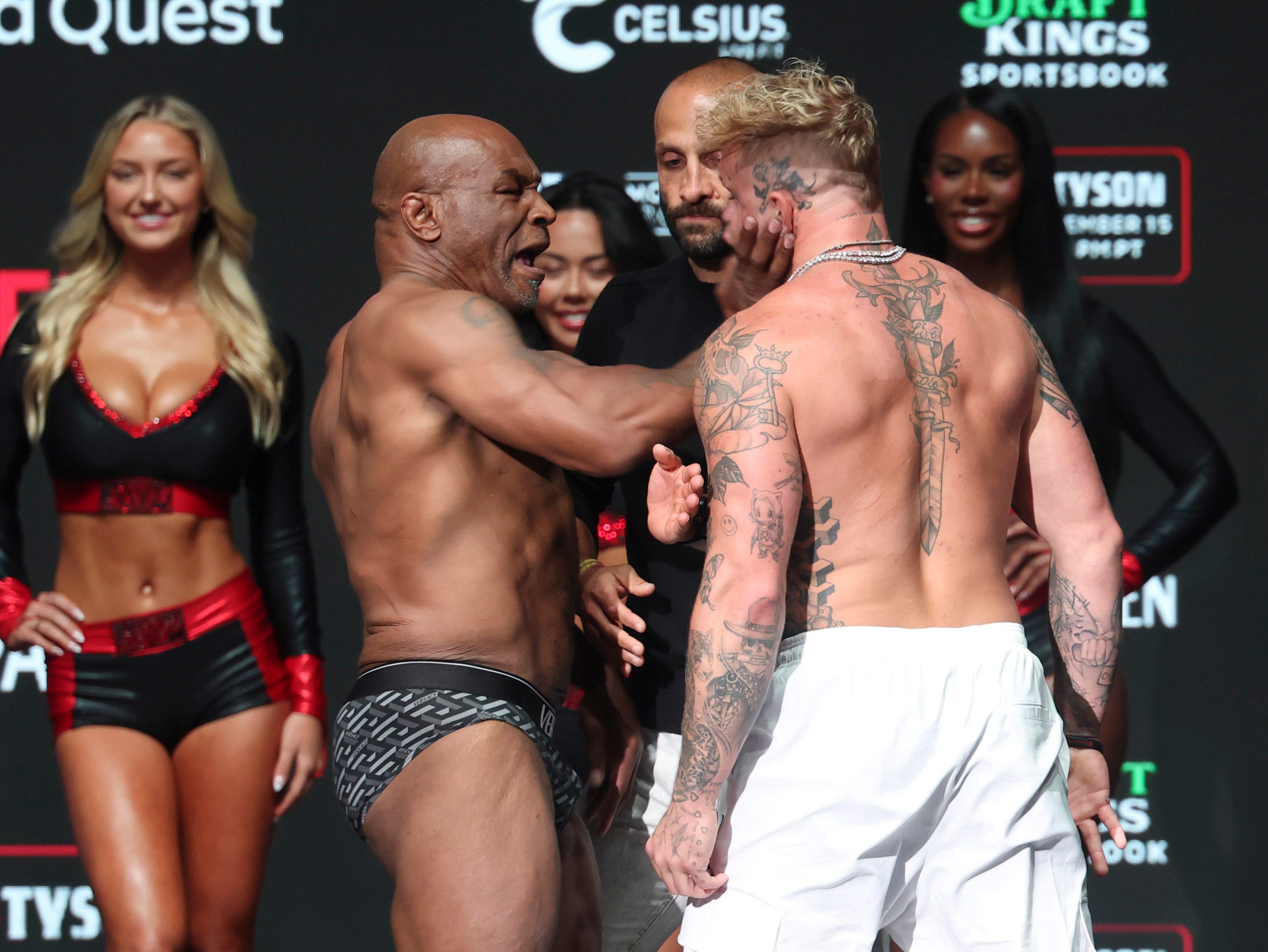 Mike Tyson weigh-in results