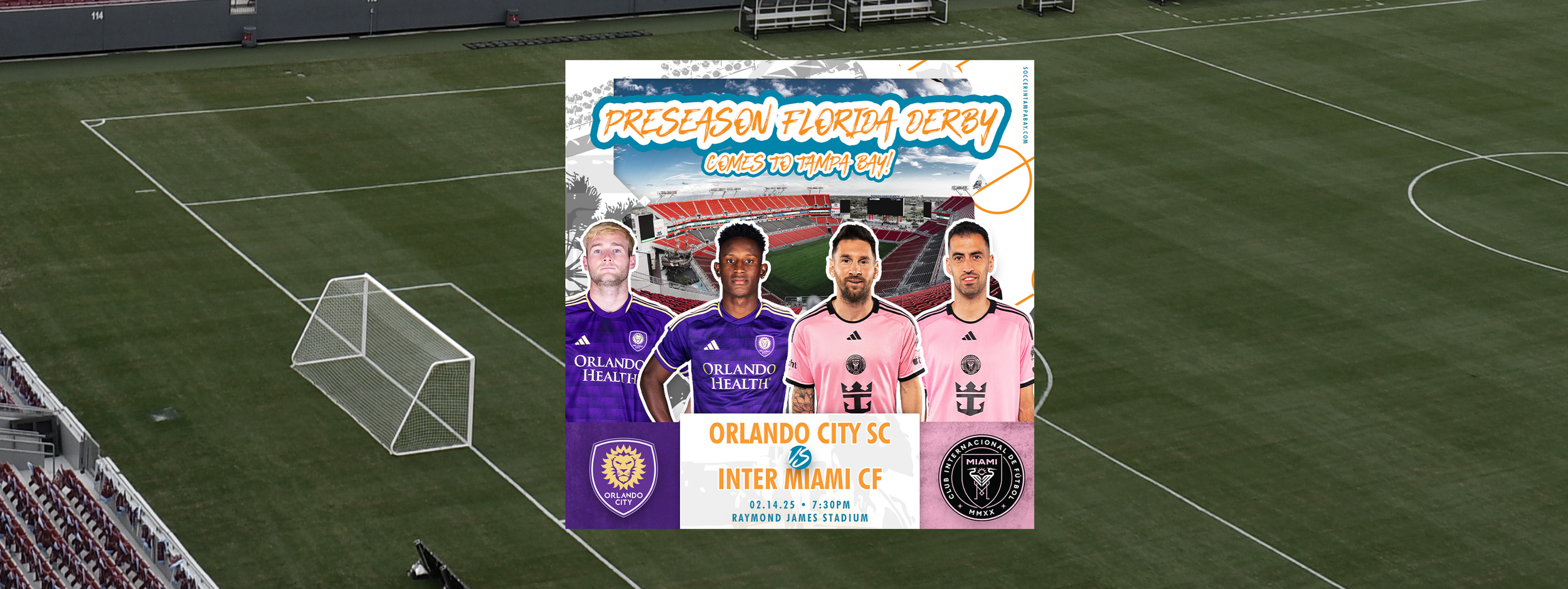 MLS matches Raymond James Stadium