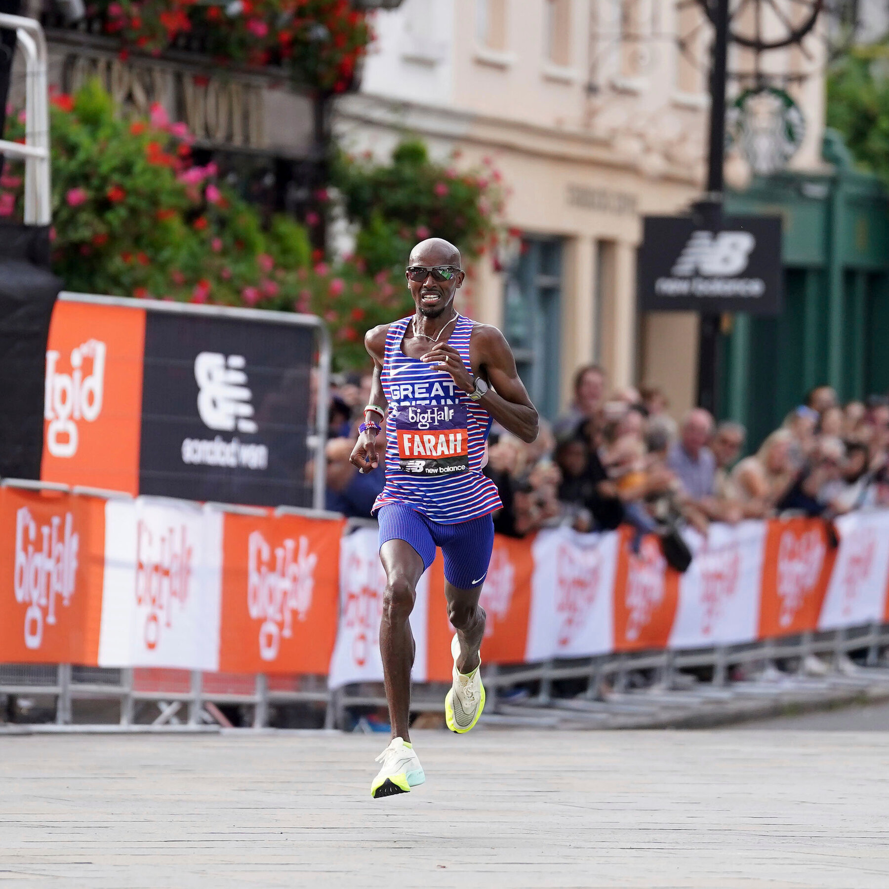 Mo Farah marathon performance