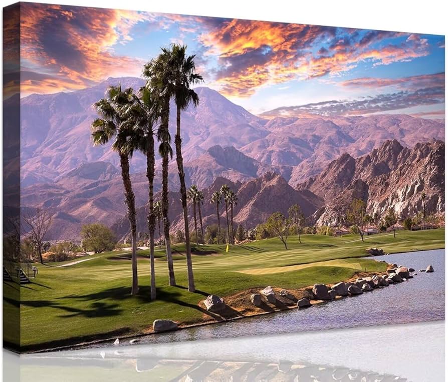modern golf course art.