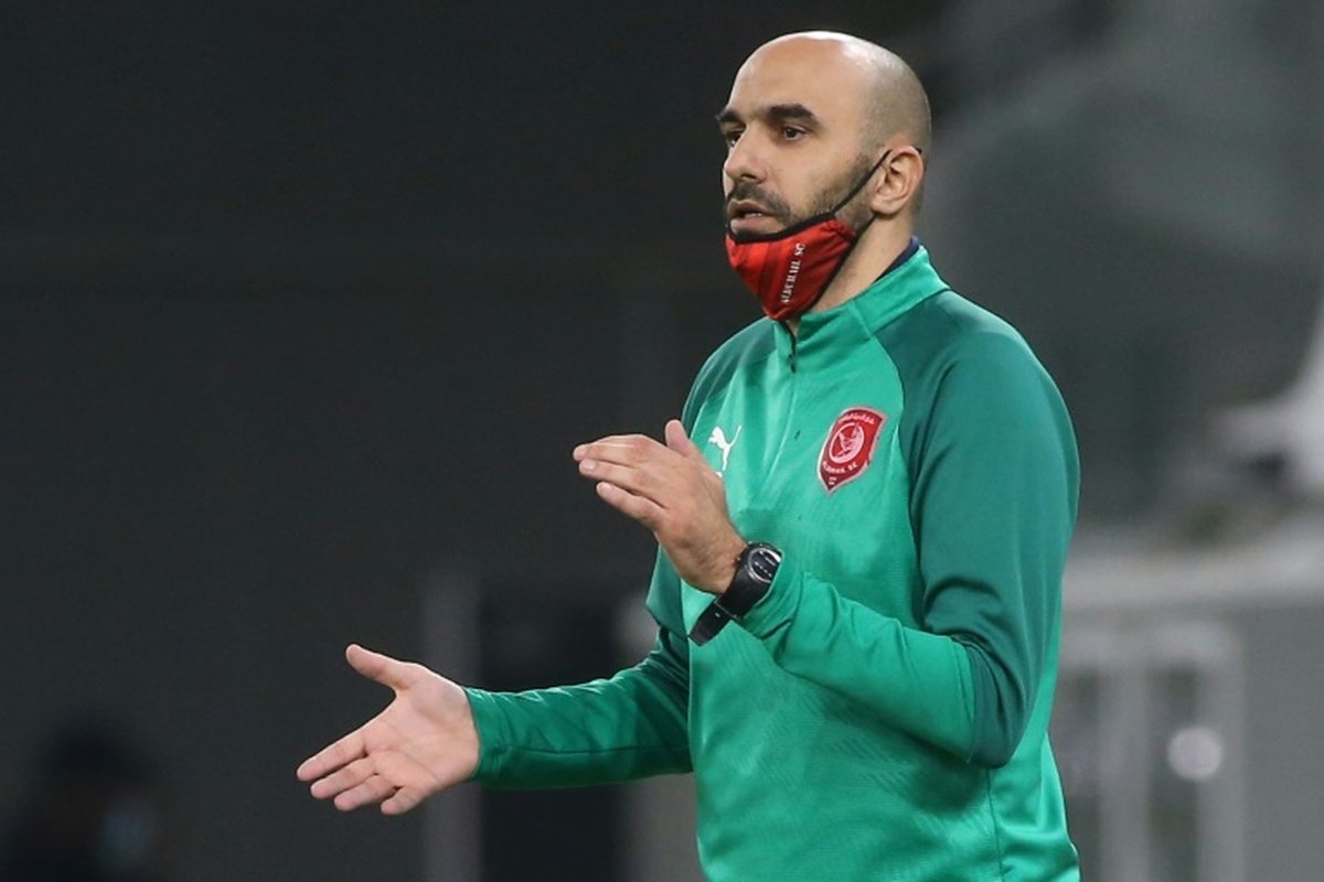Moroccan football coaching staff