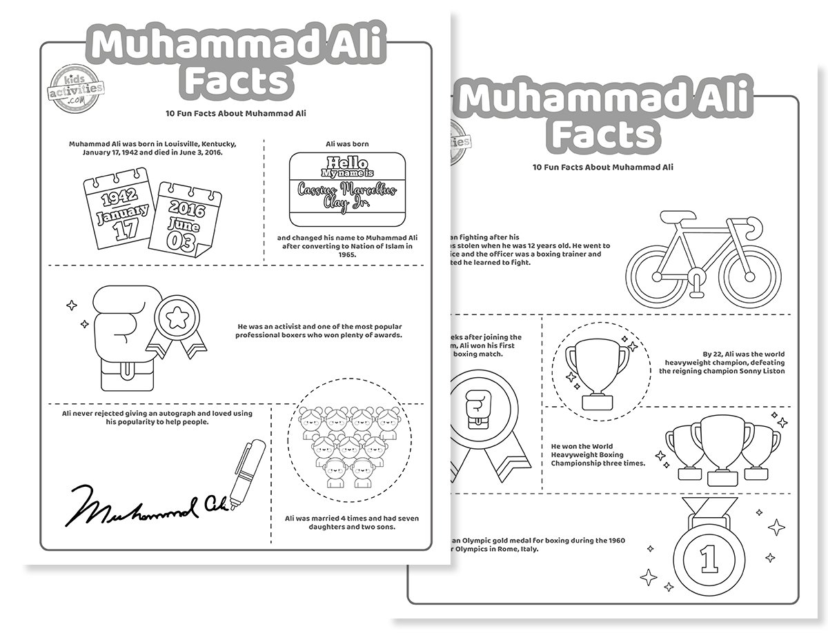 muhammad ali coloring pages 0009