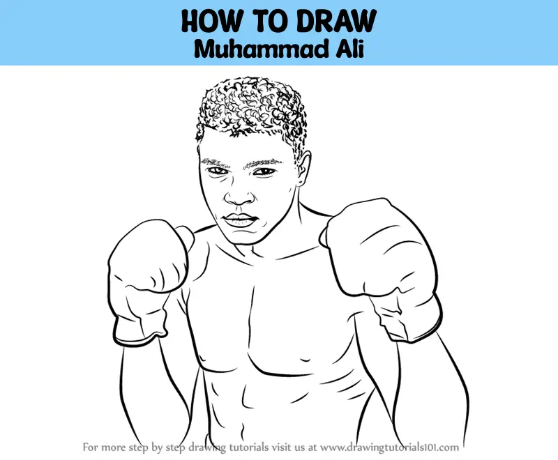 muhammad ali coloring pages 0011