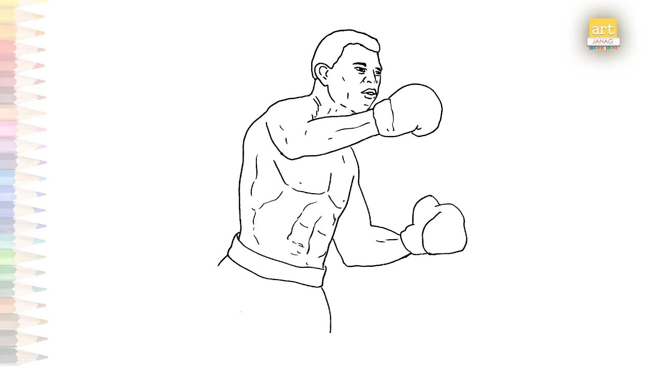 muhammad ali coloring pages 0012