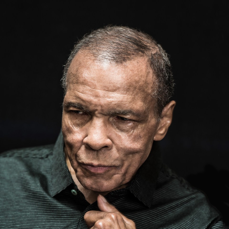 muhammad ali last photo