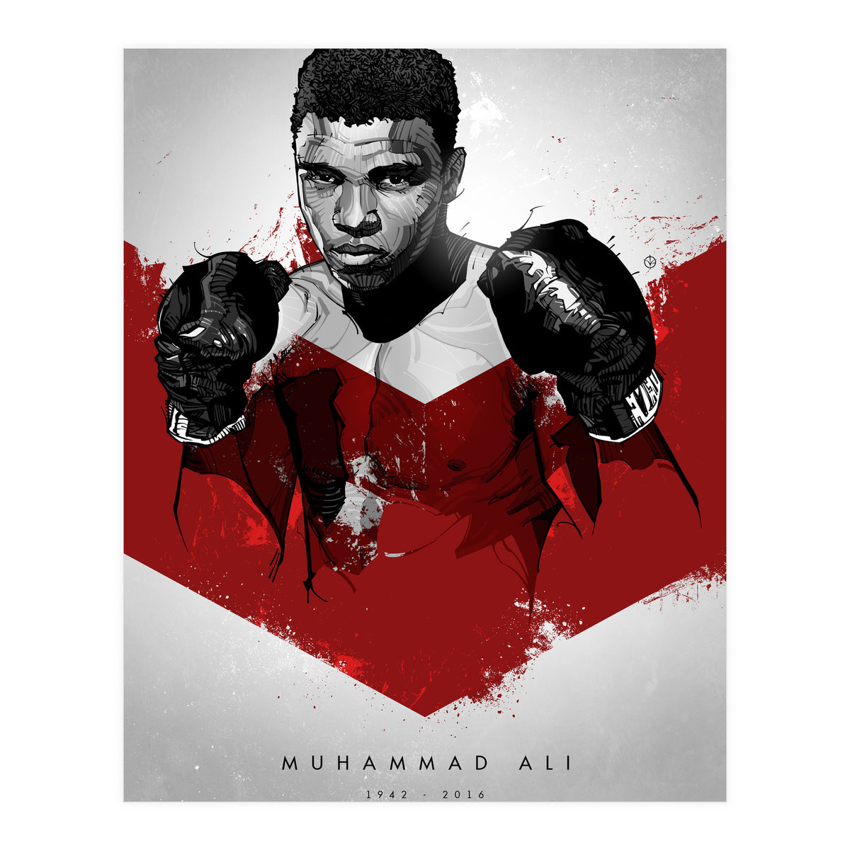 muhammad ali print 0026