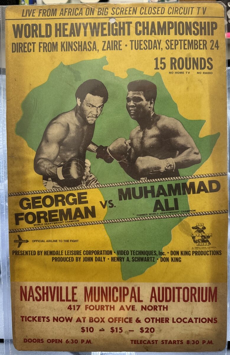 muhammad ali vs george foreman poster 0009
