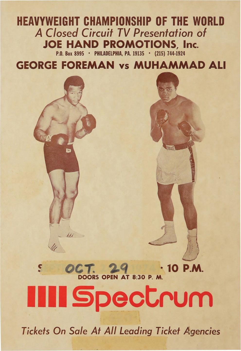 muhammad ali vs george foreman poster 0010