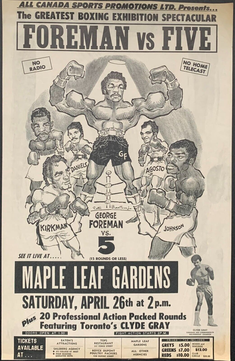 muhammad ali vs george foreman poster 0011