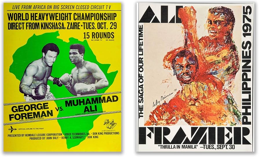 muhammad ali vs george foreman poster 0015