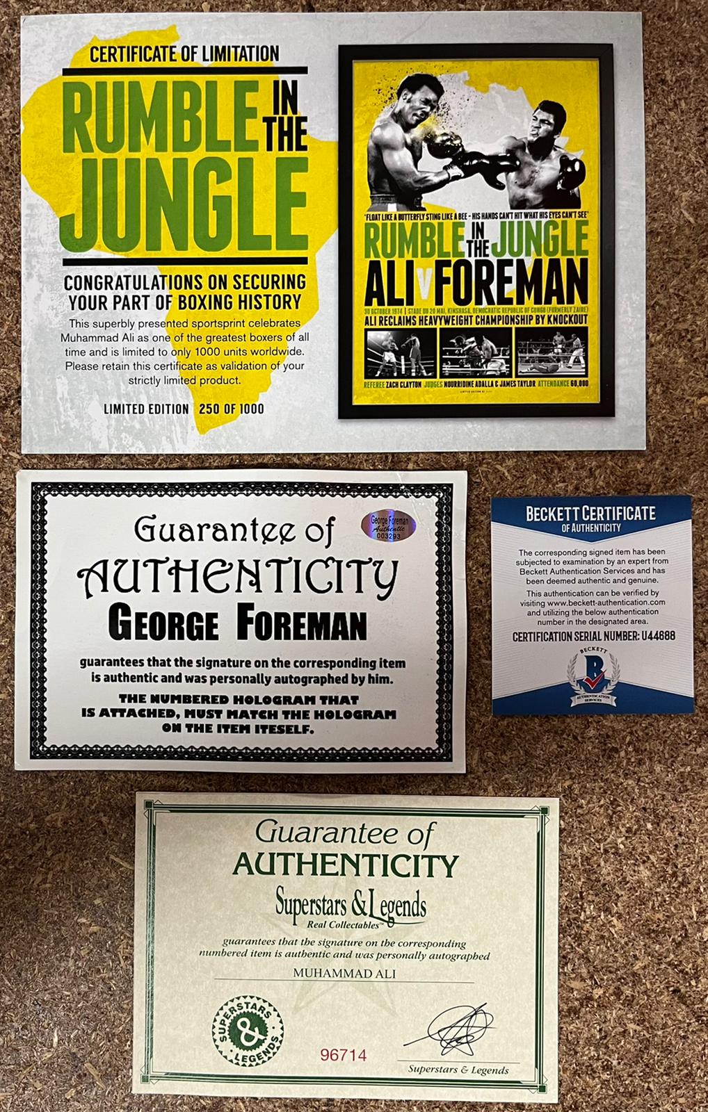 muhammad ali vs george foreman poster 0019