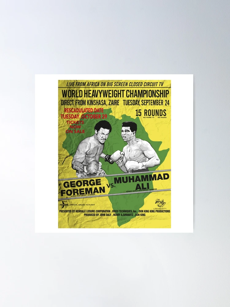 muhammad ali vs george foreman poster 0027