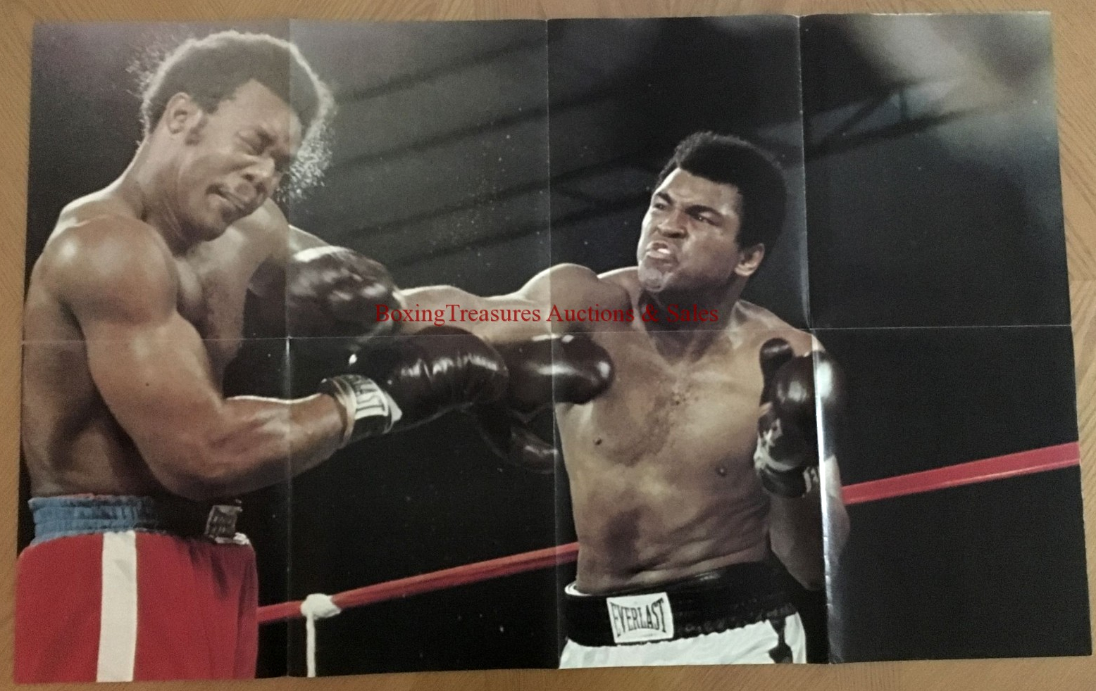 muhammad ali vs george foreman poster 0036