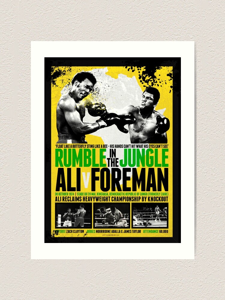 muhammad ali vs george foreman poster 0038