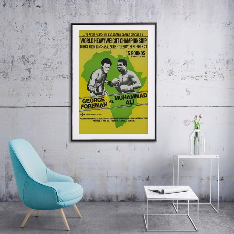 muhammad ali vs george foreman poster 0039