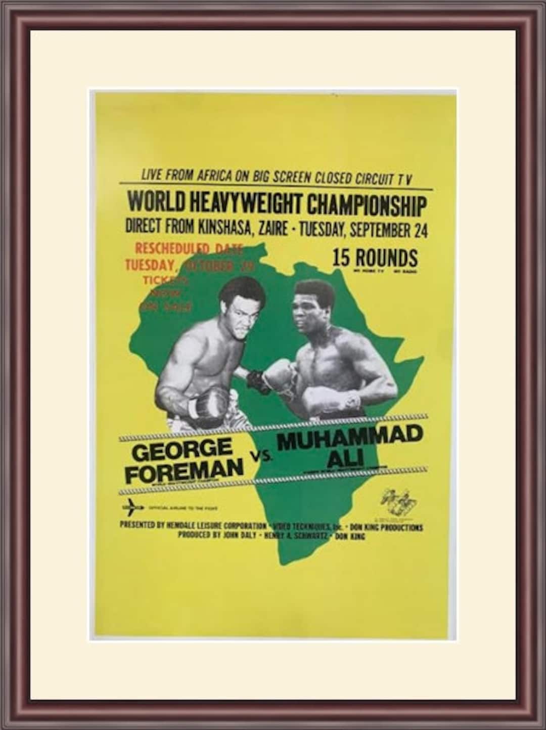 muhammad ali vs george foreman poster 0040