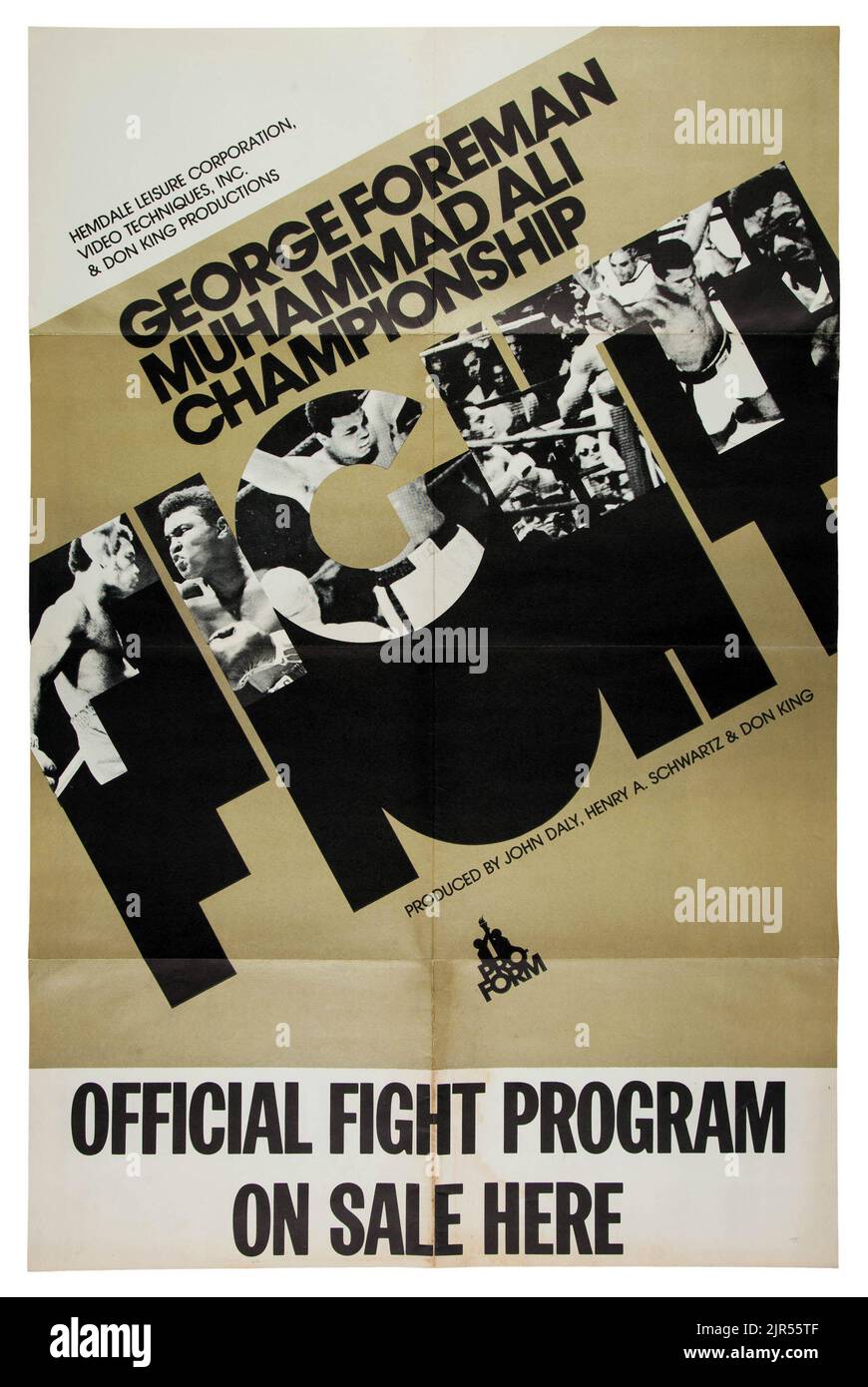 muhammad ali vs george foreman poster 0044