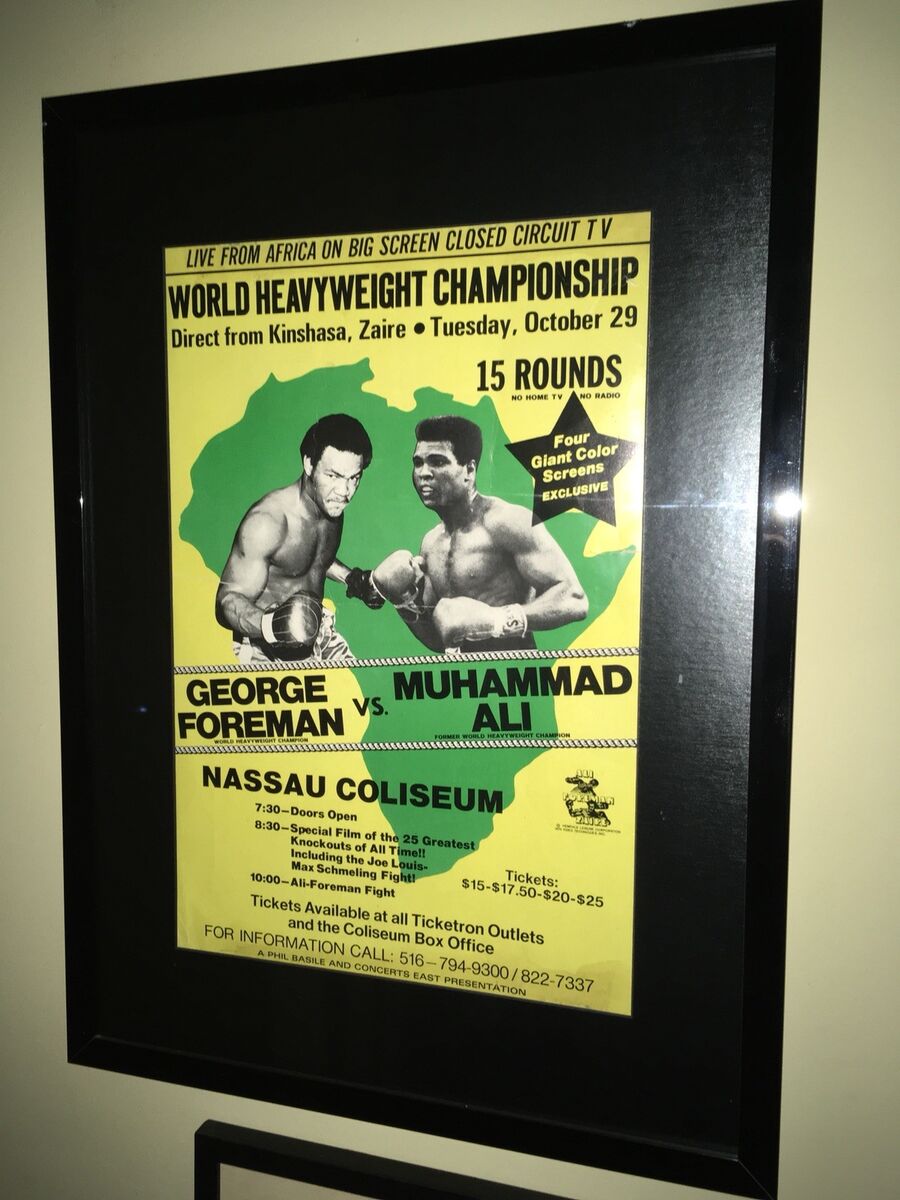 muhammad ali vs george foreman poster 0047
