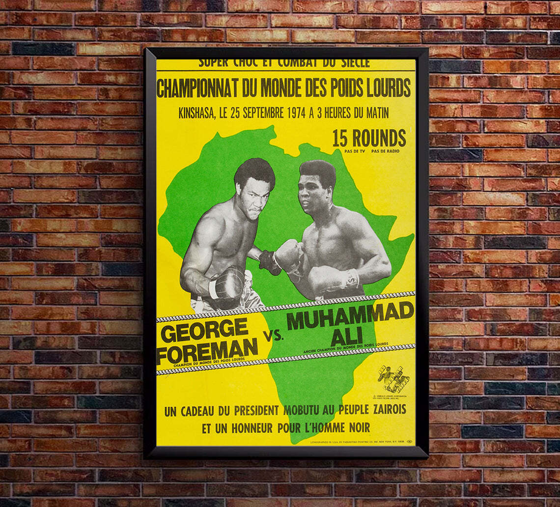 muhammad ali vs george foreman poster 0049