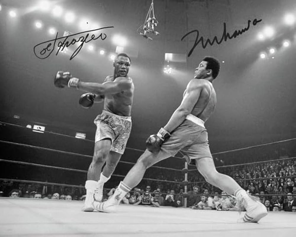 Muhammad Ali vs Joe Frazier photos