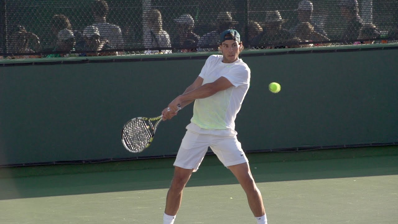 Nadal backhand technique