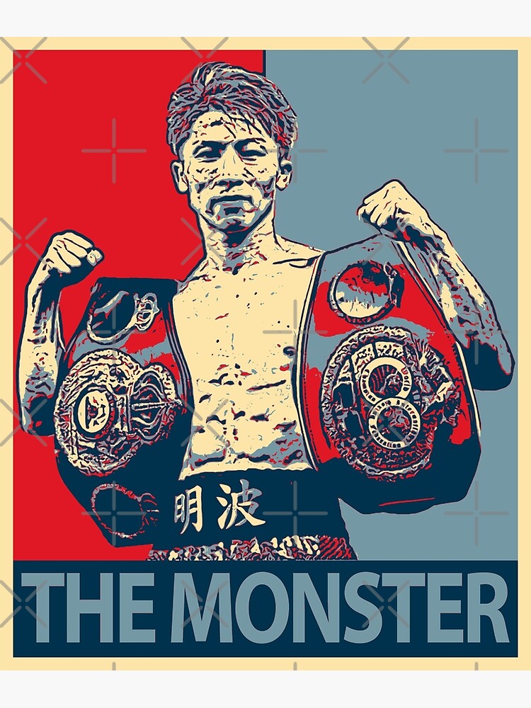 Naoya Inoue signed poster