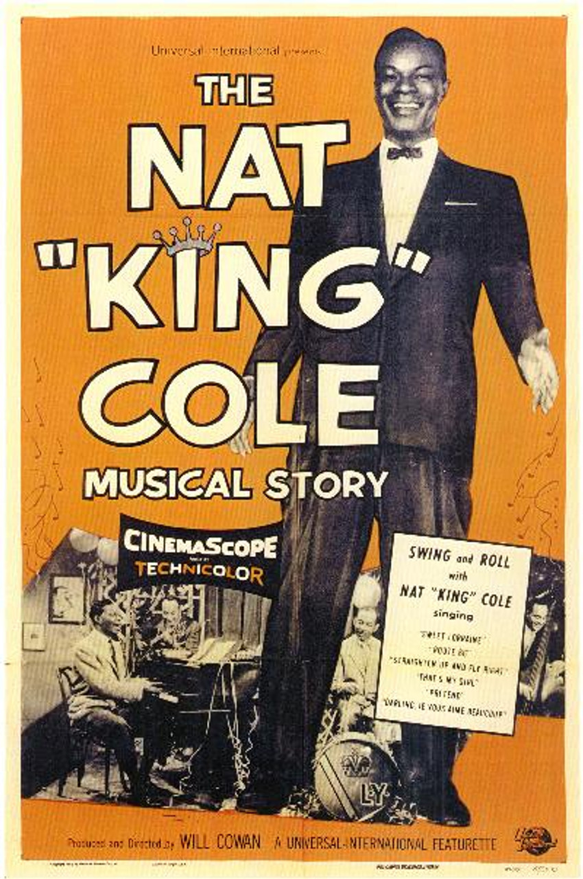 nat king cole vintage poster