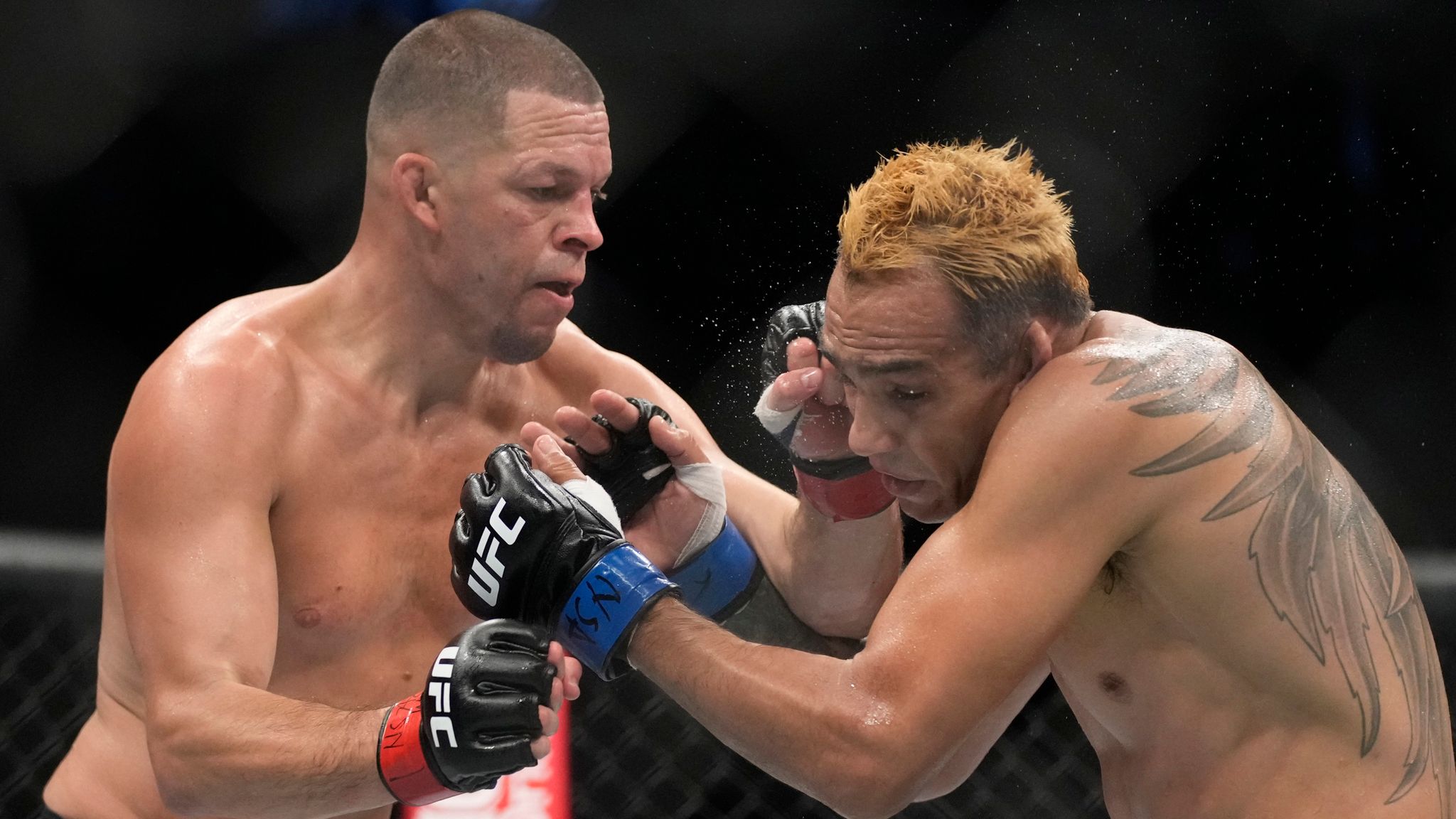 Nate Diaz candid shots