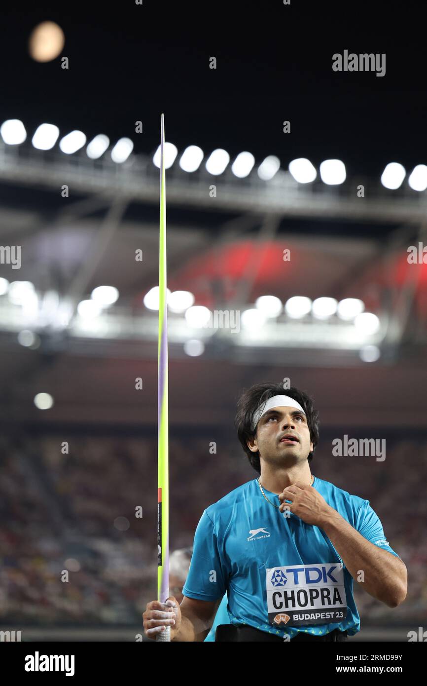 Neeraj Chopra medal Budapest