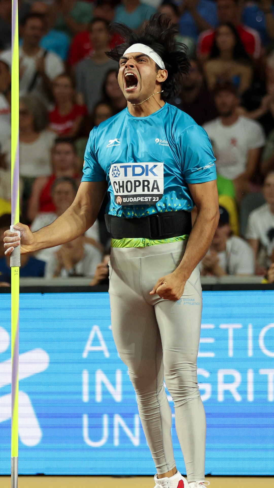 Neeraj Chopra performance Budapest