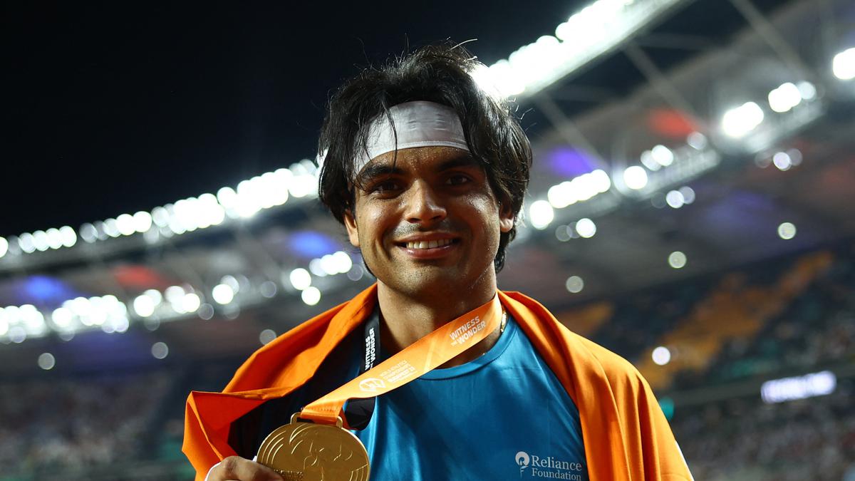 Neeraj Chopra training Budapest