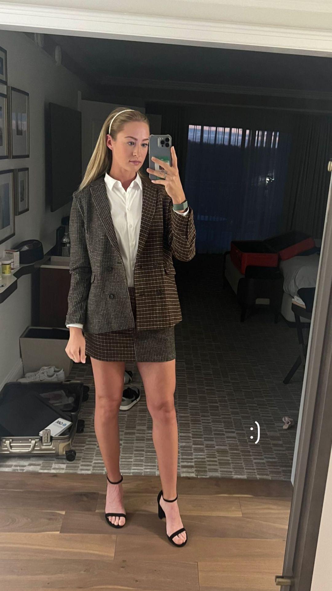 Nelly Korda designer partnerships