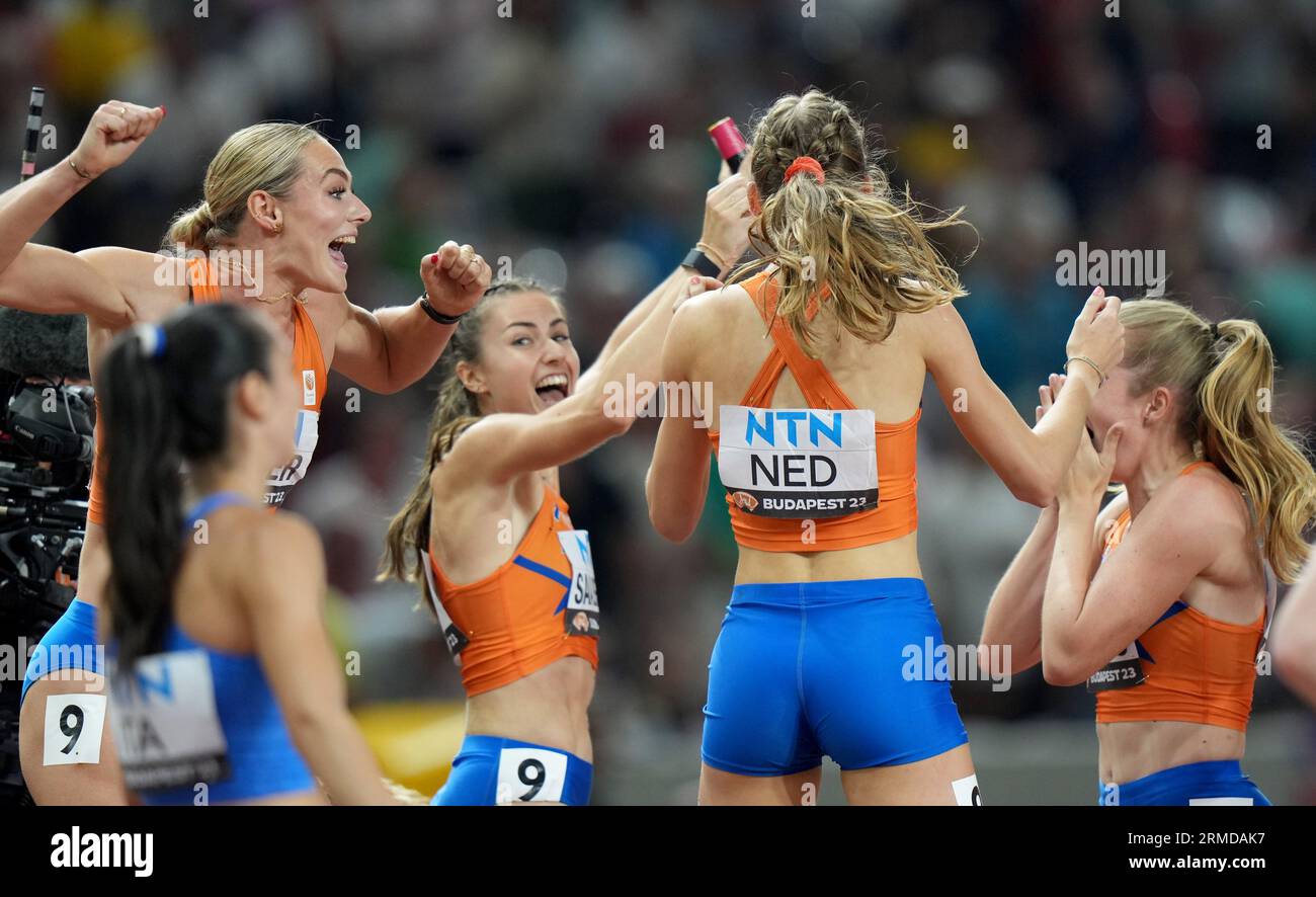 netherlands women's 4x400m relay team 2023 0047
