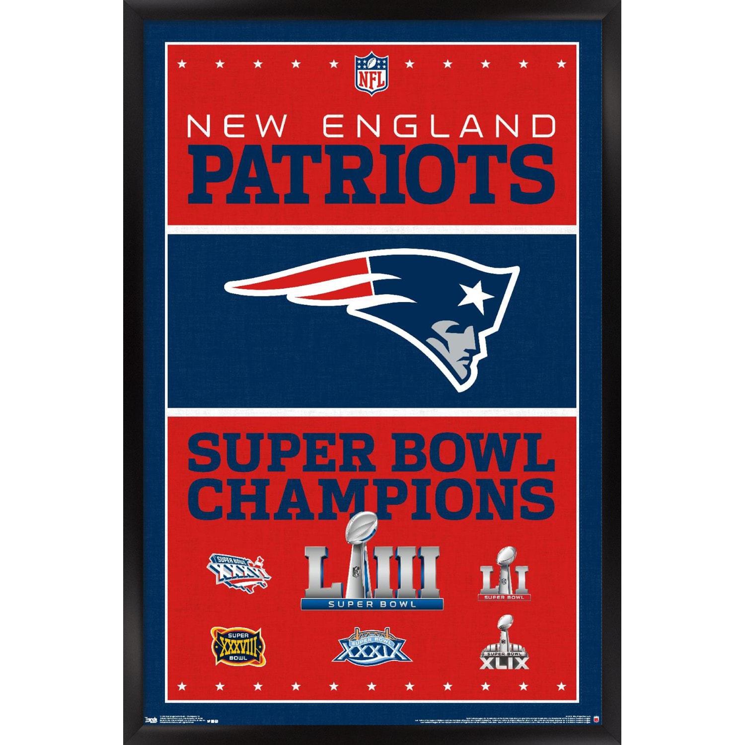 New England Patriots wall art
