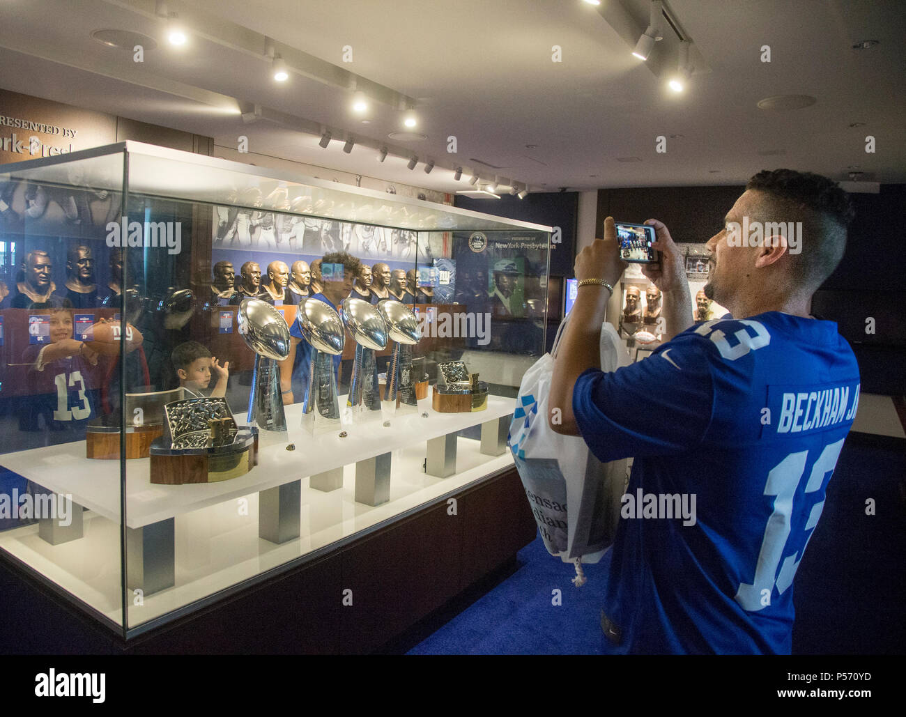 New York Giants trophies