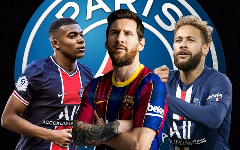 neymar and mbappe and messi 0023