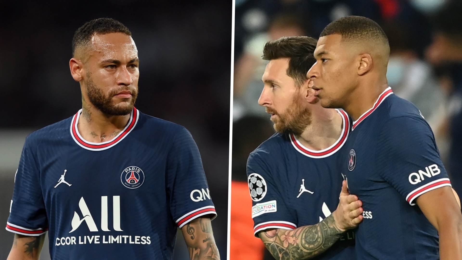 neymar and mbappe and messi 0035