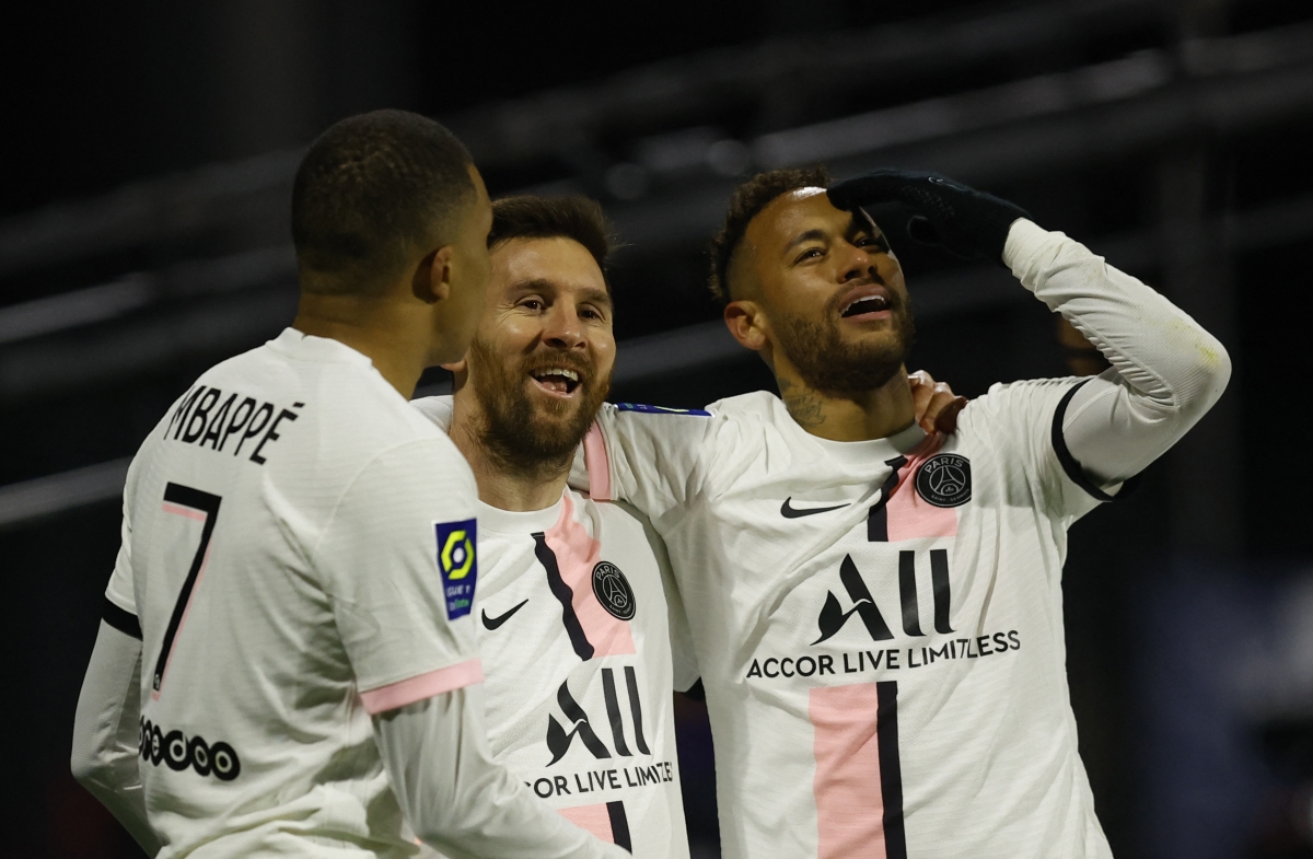 neymar and mbappe and messi 0045