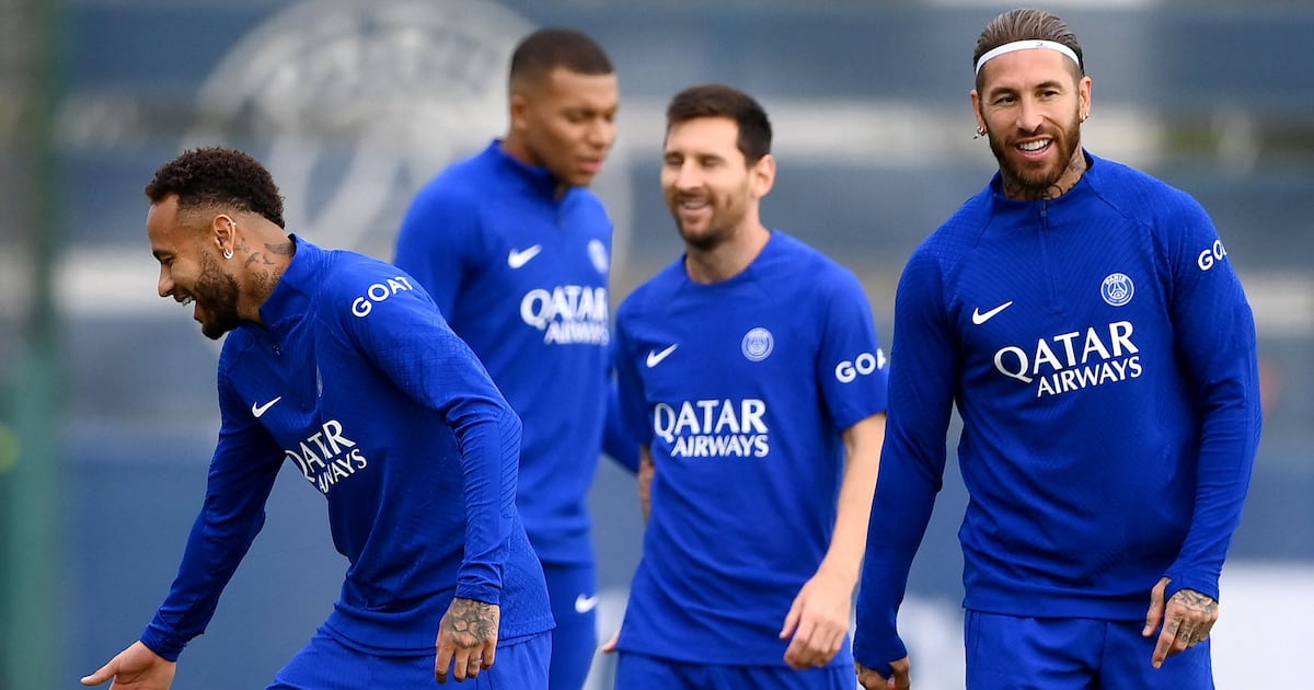 neymar and mbappe and messi 0046