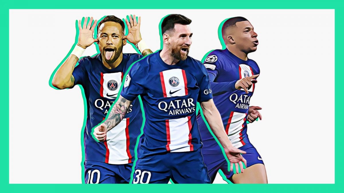 neymar and mbappe and messi 0068