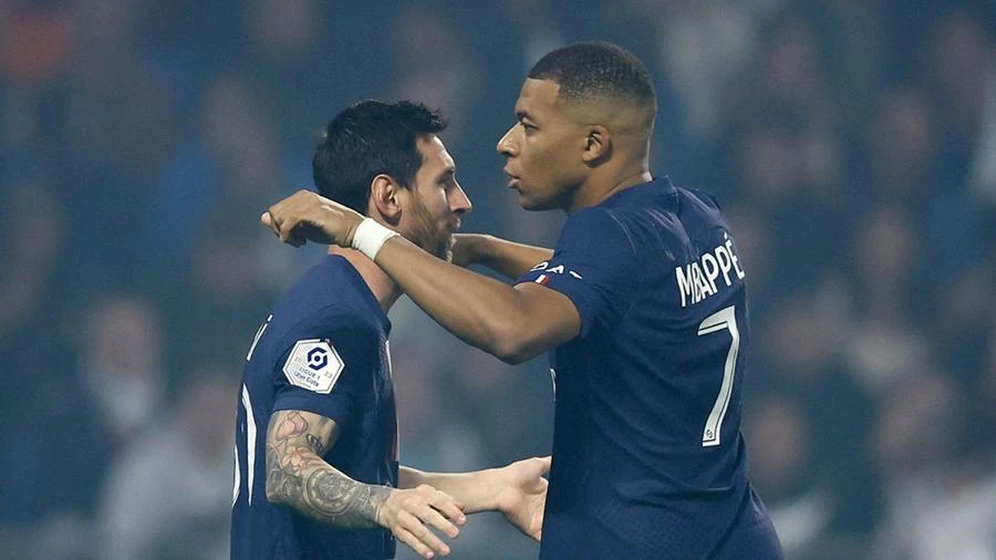 neymar and mbappe and messi 0084