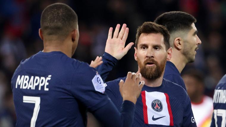 neymar and mbappe and messi 0086