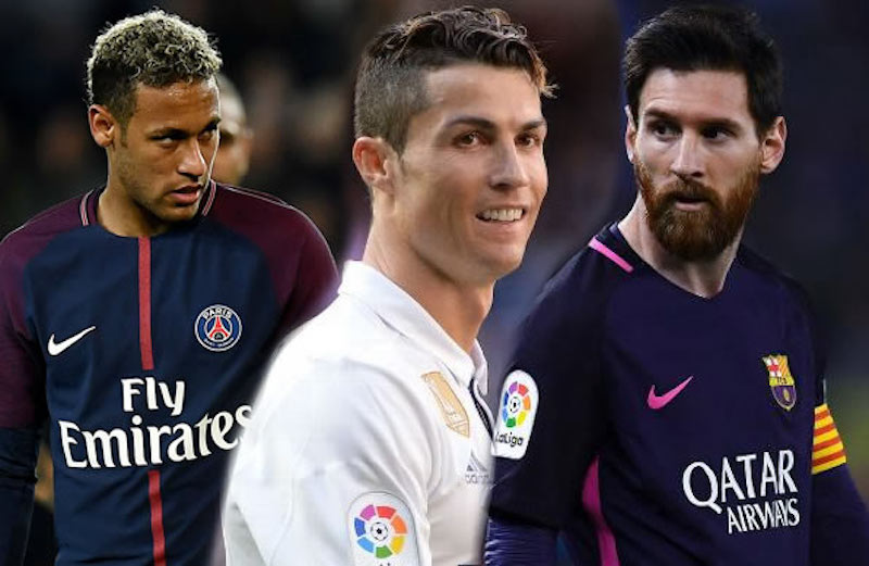 neymar and mbappe and messi 0087